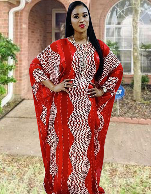 Ladies' African Print Gowns for Special Occasions